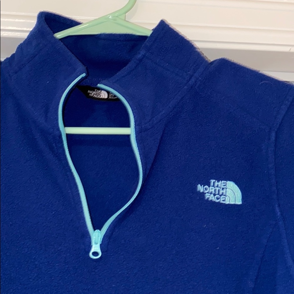 North Face Quarter Zip Up Fleece - Picture 2 of 3